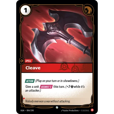 Cleave OGN-004 | Origins | ProCards México