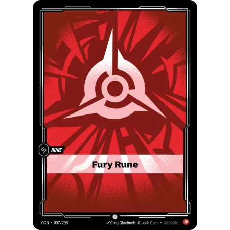 Fury Rune OGN-007 | Origins | ProCards México