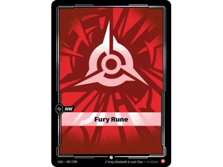 Fury Rune OGN-007 | Origins | ProCards México