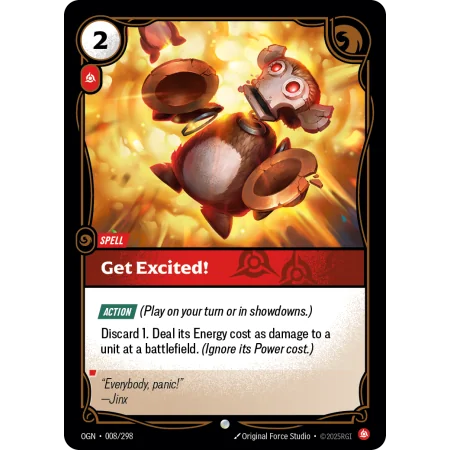 Get Excited! OGN-008 | Origins | ProCards México