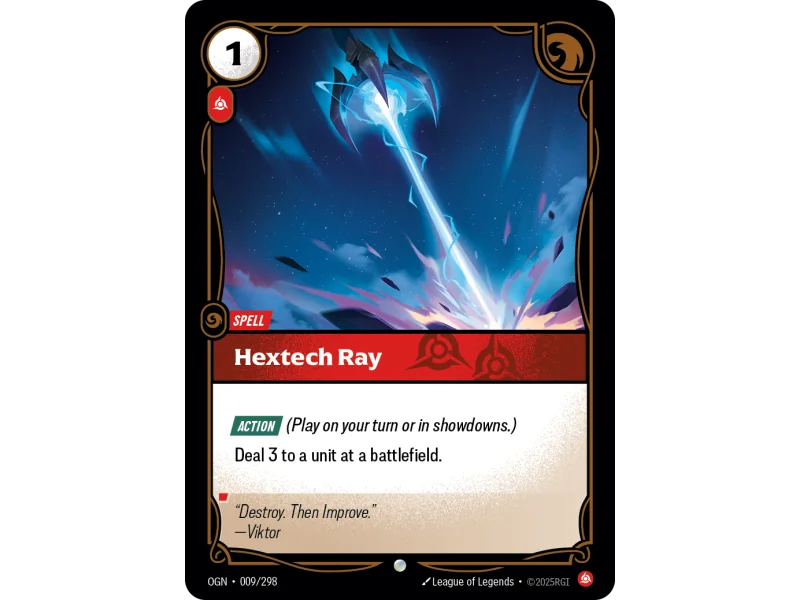 Hextech Ray OGN-009 | Origins | ProCards México