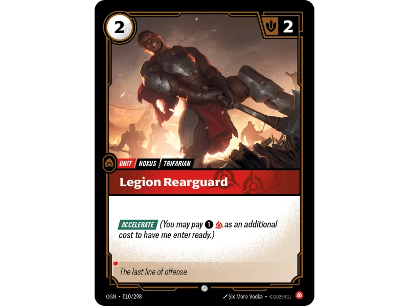 Legion Rearguard OGN-010 | Origins | ProCards México