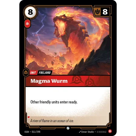 Magma Wurm OGN-011 | Origins | ProCards México
