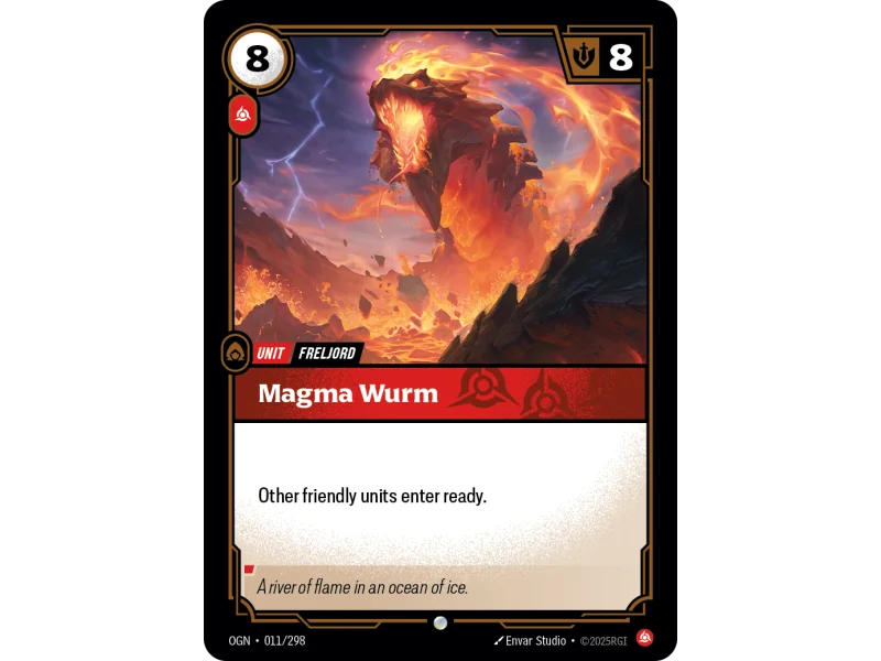 Magma Wurm OGN-011 | Origins | ProCards México