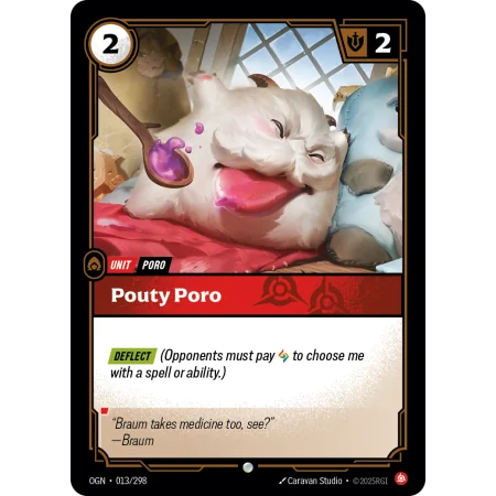 Pouty Poro OGN-013 | Origins | ProCards México