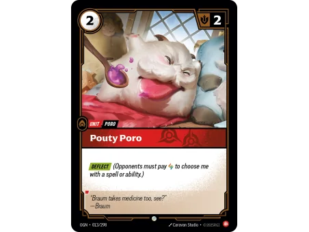 Pouty Poro OGN-013 | Origins | ProCards México