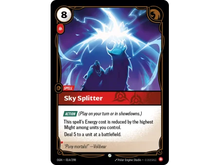 Sky Splitter OGN-014 | Origins | ProCards México