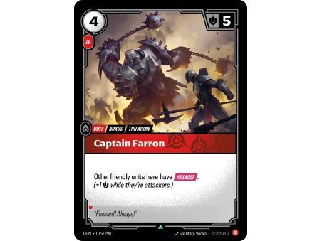 Captain Farron OGN-015 | Origins | ProCards México