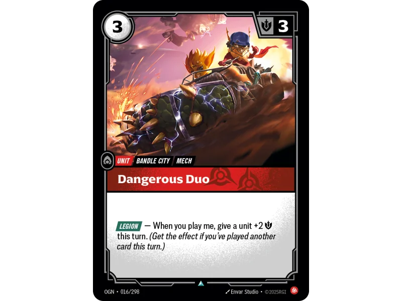Dangerous Duo OGN-016 | Origins | ProCards México