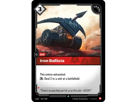 Iron Ballista OGN-017 | Origins | ProCards México