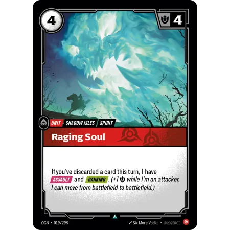 Raging Soul OGN-019 | Origins | ProCards México