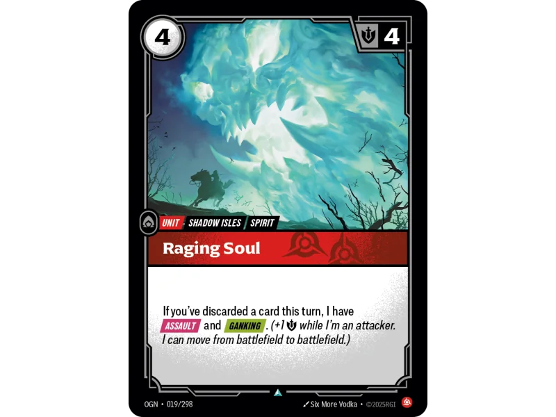Raging Soul OGN-019 | Origins | ProCards México