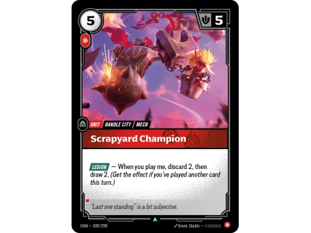 Scrapyard Champion OGN-020 | Origins | ProCards México