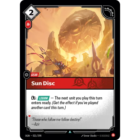 Sun Disc OGN-021 | Origins | ProCards México