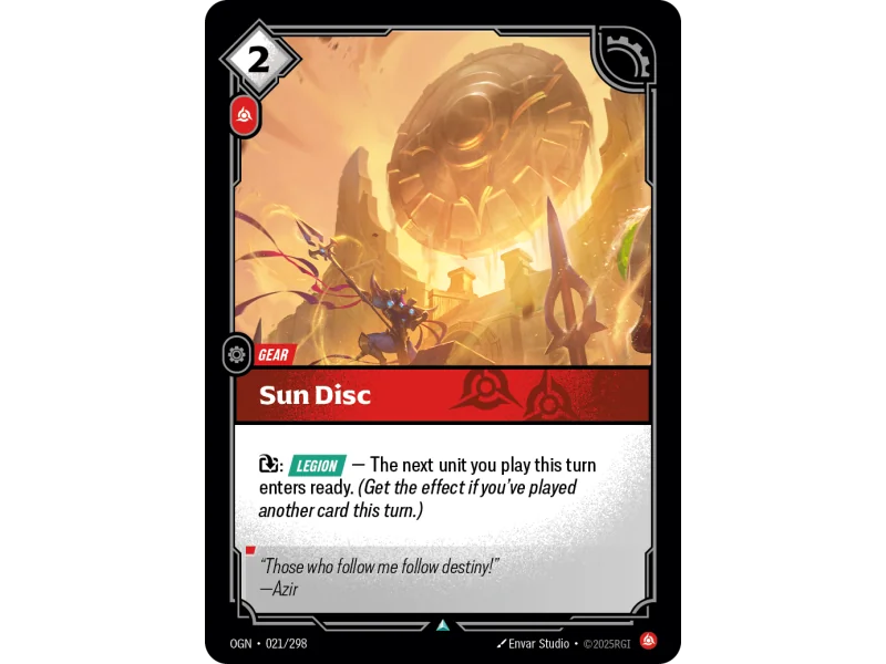 Sun Disc OGN-021 | Origins | ProCards México