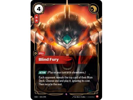 Blind Fury OGN-025 | Origins | ProCards México