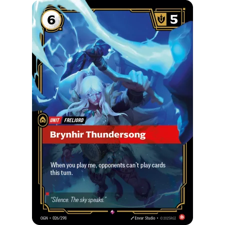 Brynhir Thundersong OGN-026 | Origins | ProCards México