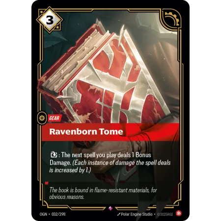Ravenborn Tome OGN-032 | Origins | ProCards México