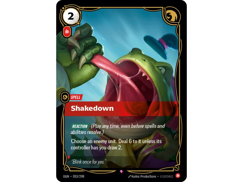 Shakedown OGN-033 | Origins | ProCards México