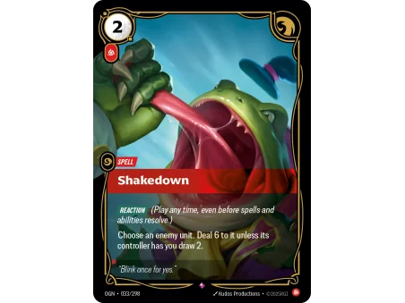 Shakedown OGN-033 | Origins | ProCards México