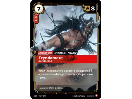Tryndamere, Barbarian OGN-034 | Origins | ProCards México