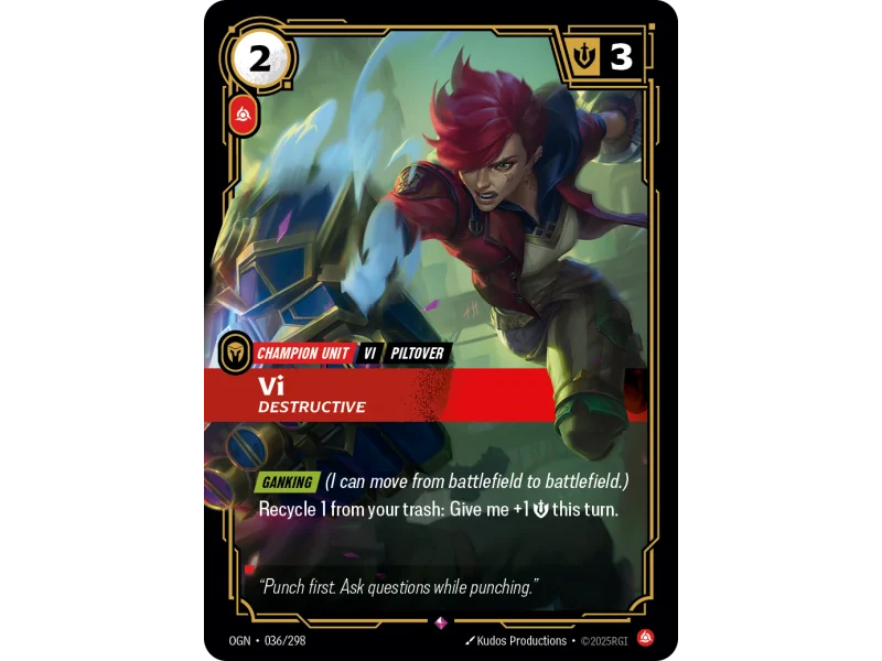 Vi, Destructive OGN-036 | Origins | ProCards México