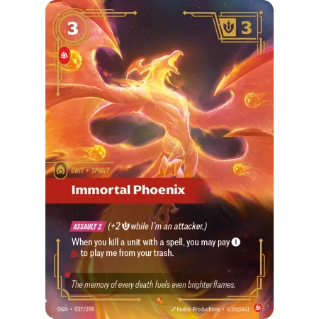 Immortal Phoenix OGN-037 | Origins | ProCards México