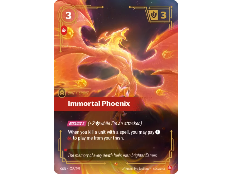 Immortal Phoenix OGN-037 | Origins | ProCards México
