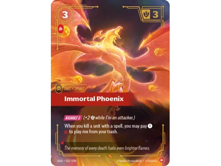 Immortal Phoenix OGN-037 | Origins | ProCards México