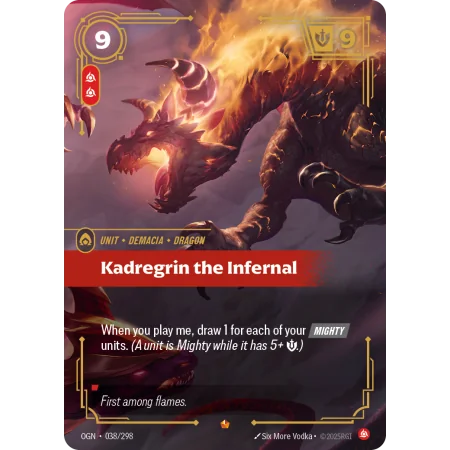 Kadregrin the Infernal OGN-038 | Origins | ProCards México