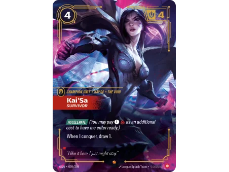 Kai'Sa, Survivor OGN-039 | Origins | ProCards México