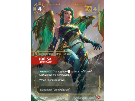 Kai'Sa, Survivor OGN-039A | Origins | ProCards México