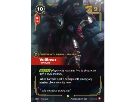 Volibear, Furious OGN-041A | Origins | ProCards México