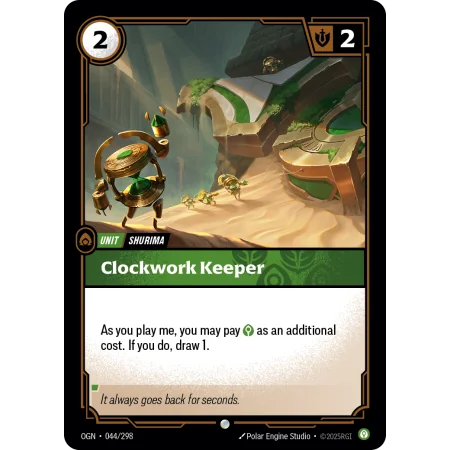 Clockwork Keeper OGN-044 | Origins | ProCards México
