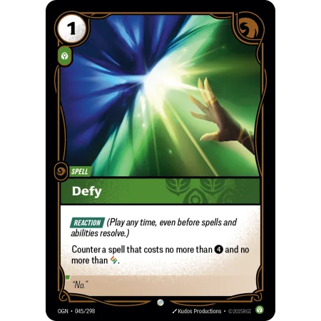 Defy OGN-045 | Origins | ProCards México
