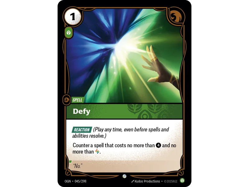 Defy OGN-045 | Origins | ProCards México