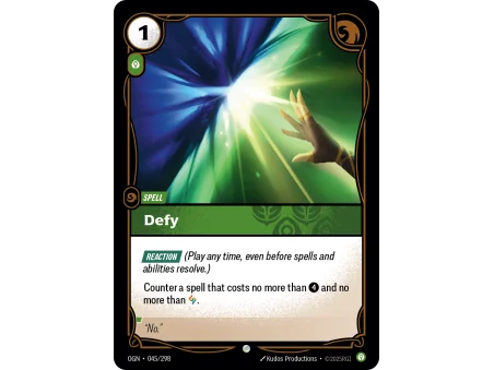 Defy OGN-045 | Origins | ProCards México