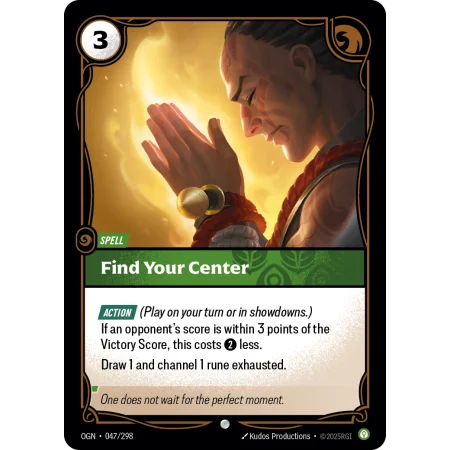 Find Your Center OGN-047 | Origins | ProCards México