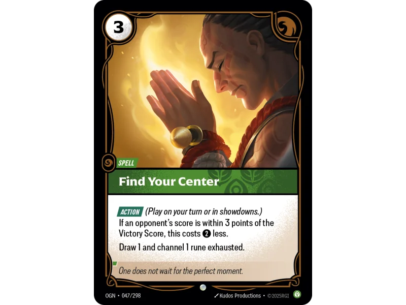 Find Your Center OGN-047 | Origins | ProCards México