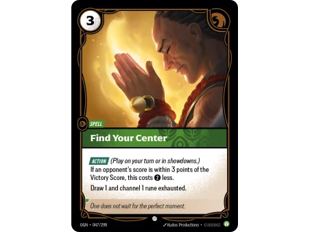 Find Your Center OGN-047 | Origins | ProCards México