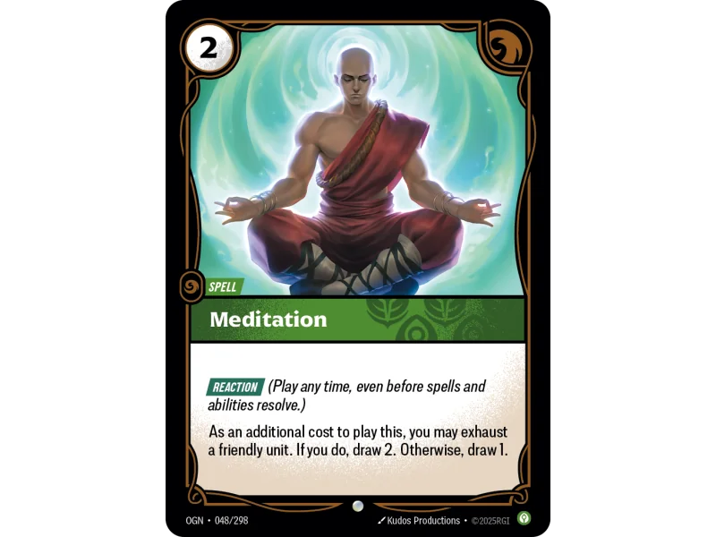 Meditation OGN-048 | Origins | ProCards México