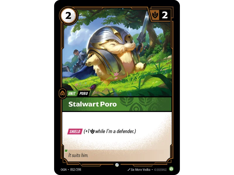 Stalwart Poro OGN-052 | Origins | ProCards México