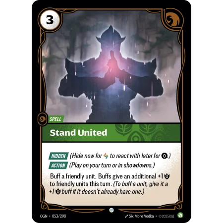 Stand United OGN-053 | Origins | ProCards México