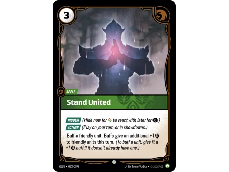 Stand United OGN-053 | Origins | ProCards México