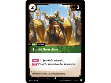 Sunlit Guardian OGN-054 | Origins | ProCards México