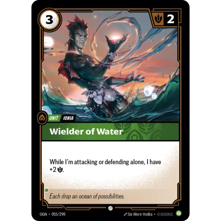 Wielder of Water OGN-055 | Origins | ProCards México