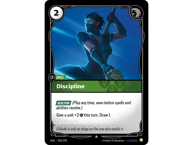 Discipline OGN-058 | Origins | ProCards México