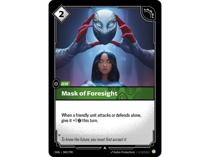 Mask of Foresight OGN-060 | Origins | ProCards México