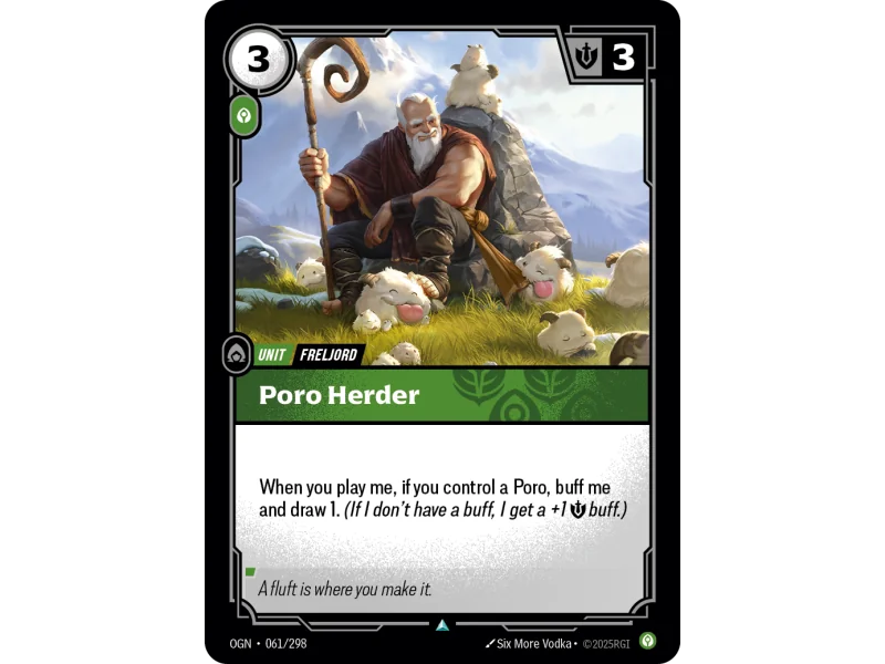 Poro Herder OGN-061 | Origins | ProCards México