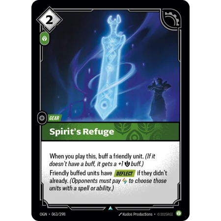 Spirit's Refuge OGN-063 | Origins | ProCards México